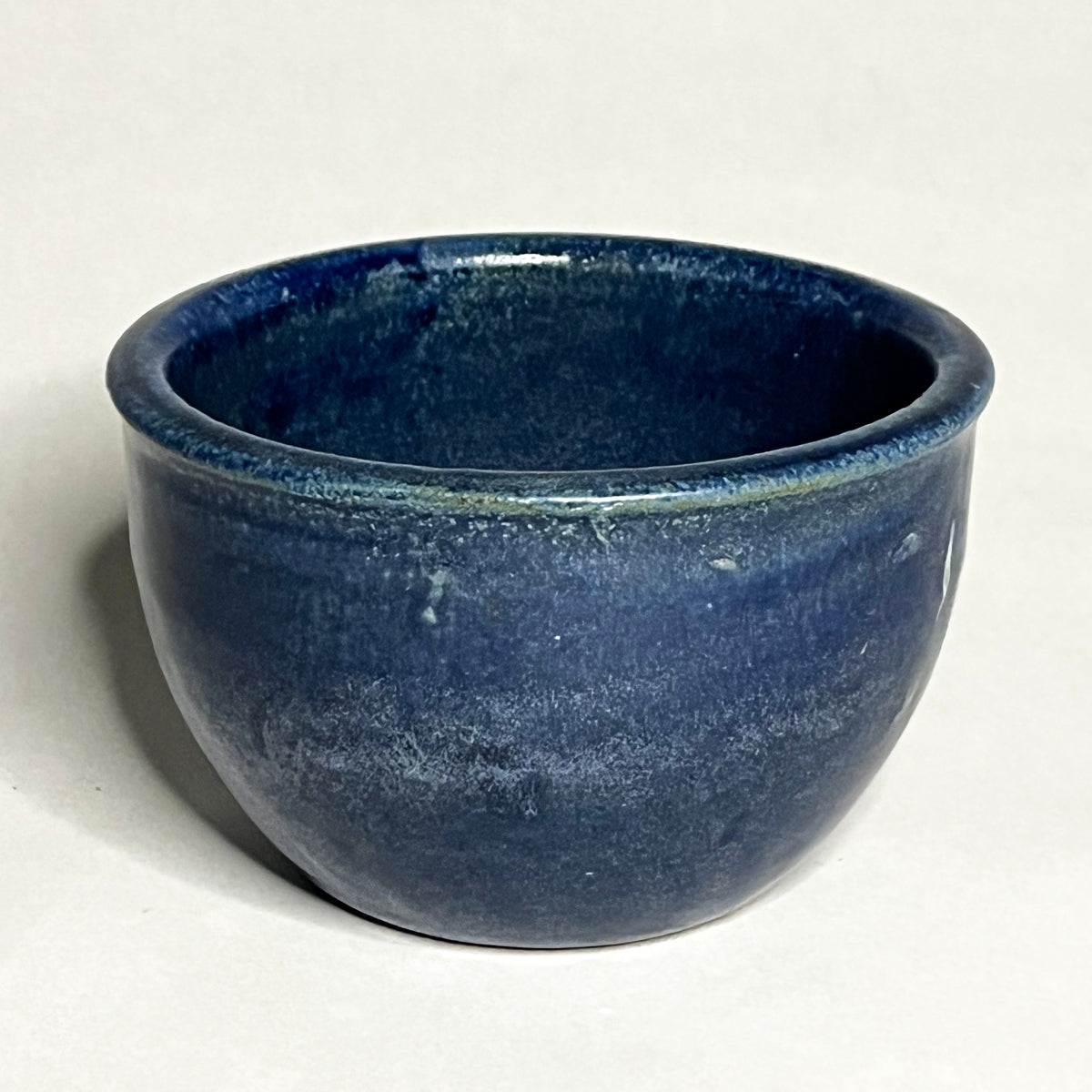 Blue Rounded Bowl